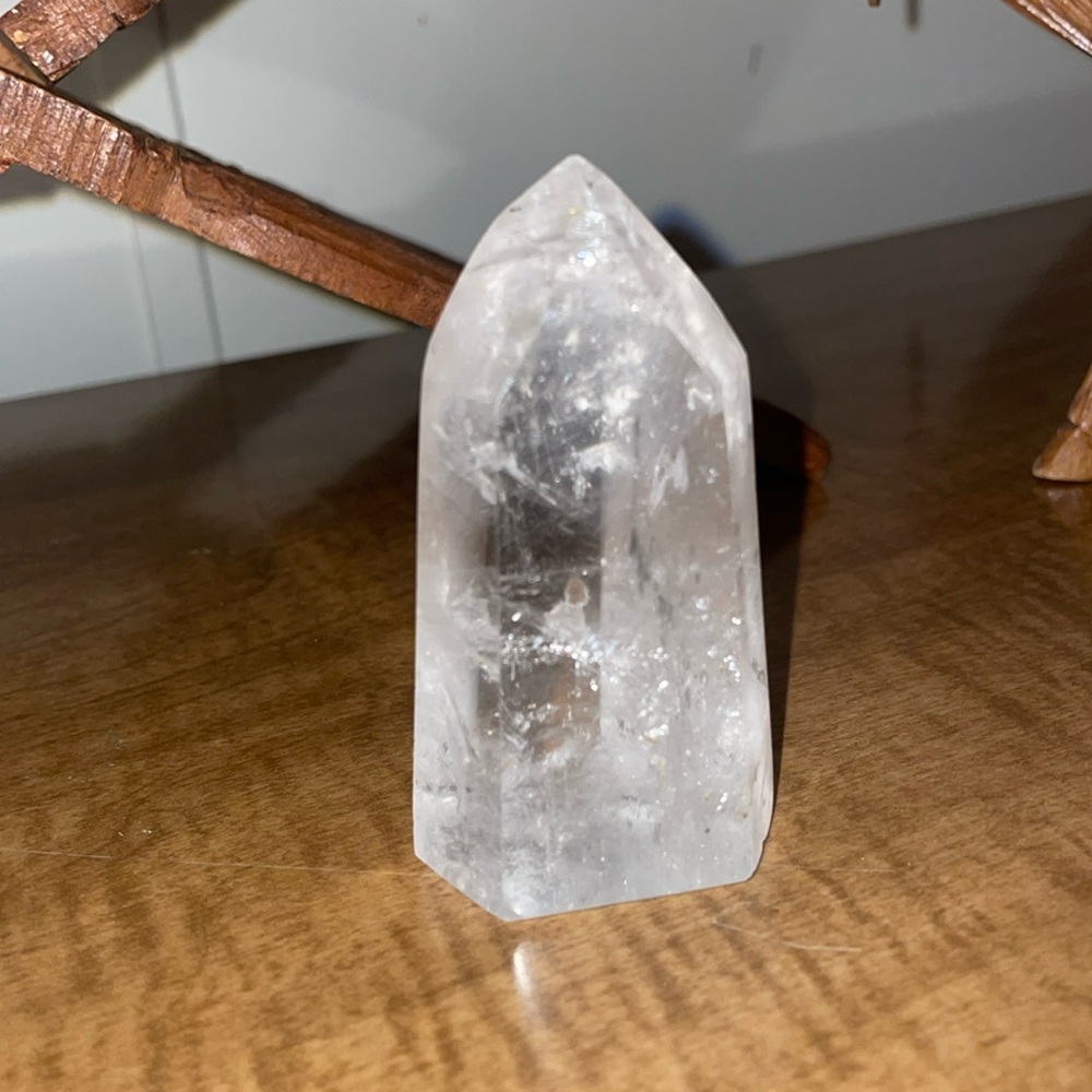 Brazilian Clear Crystal Quartz Tower